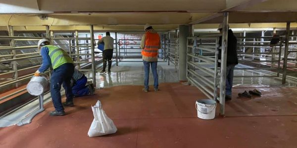 plastcoat ile gemi zemini kaplama